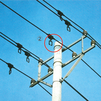 Insulation conductor fitting installation drawing