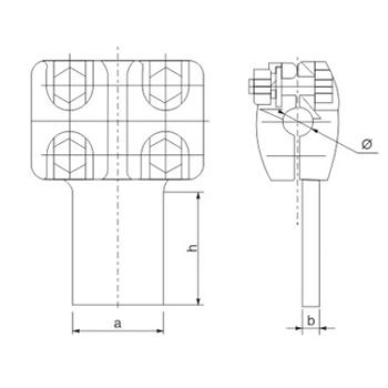 T-connectors for single conductor