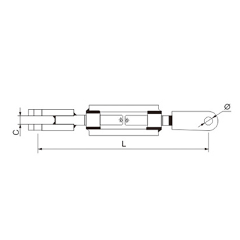 Turnbuckles(channel clevises)