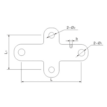 Single crossing clevises