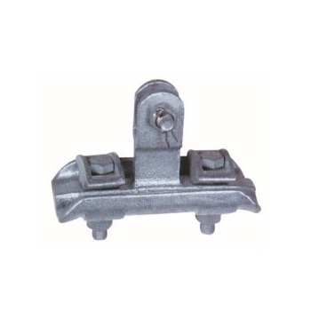 Suspension clamp for twin jumper conductors