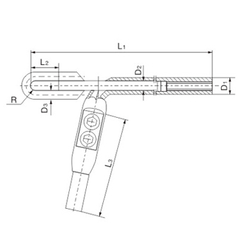 Strain clamps for A.S.Stranded wire(hydraulic compression type)