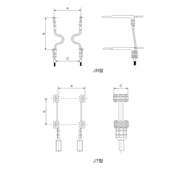 Connectors for 4-1 bundle conductors