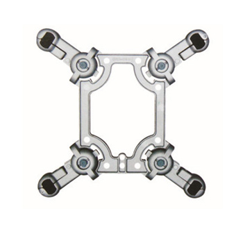 Ectangular frame spacer-dampers