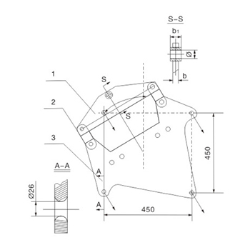 Horizon-adjusting plates