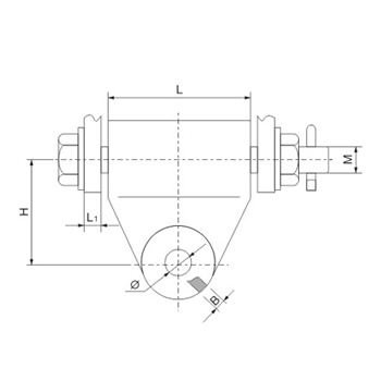 Joint hunq plate