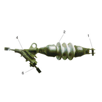 10KV aerial insulation wire strain string installation drawing(3) (4)